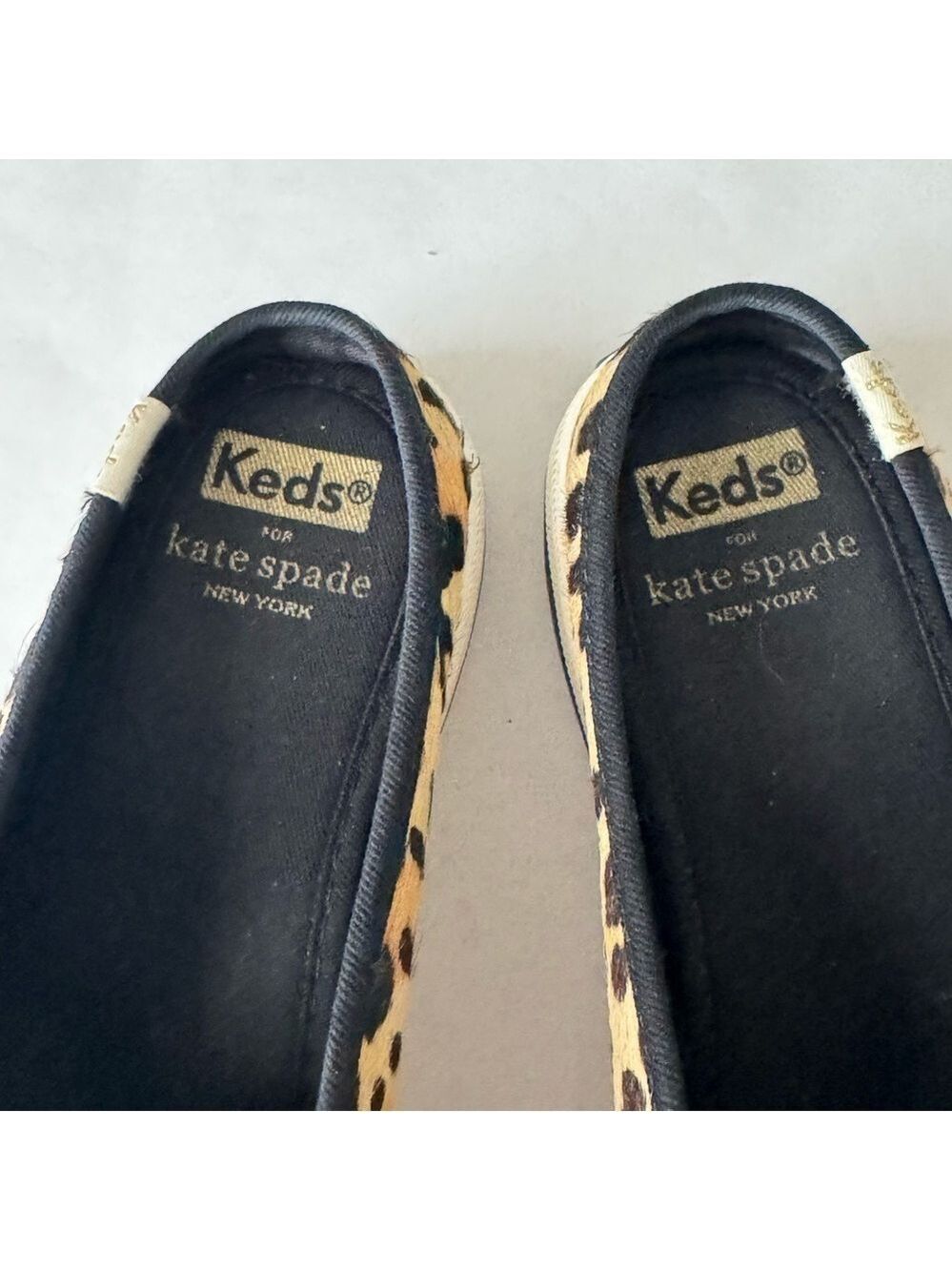 Kate Spade Keds Double Decker Leopard Mule Sneaker 7 - Picture 4 of 7
